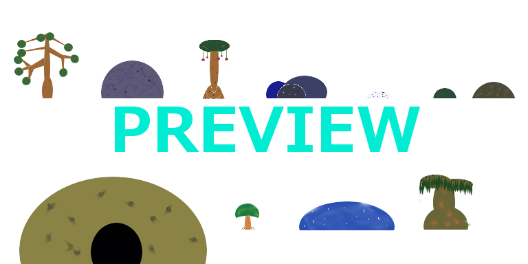 BallWorldGeoFloraSetIIPreview.png