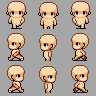Child Walking Template