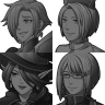 Actor 1, 2, and 3 Retro B&W Characters, Faces, and SV_Actors Package