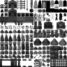 Retro B&W MV Tilesets (All but SF)