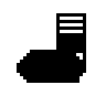 Black Sock Sprite Or Icon