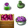 RTP Tile B-E Edits (Potions, Bags, Apples, Flowers, Etc.)