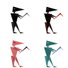 Abstract Battlers Set I
