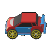 Car Vehicle/Character Sheet with diagonal